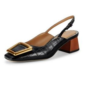 Sam Edelman Tanessa Square-Toe Slingback Pumps